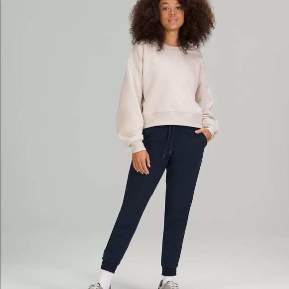 lululemon athletica Tops - Lululemon Perfectly Oversized Crop Crew